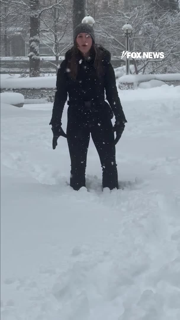 BIG APPLE BLIZZARD: New York City is buried under more than 15 inches of snow as a brutal winter blast batters the Northeast. From grounded flights to high-wind treks, the city is feeling the freeze. Fox News Correspondent Alexis McAdams shows the mark the bomb cyclone system is leaving on Central Park as the city struggles to stay in step with the storm.
