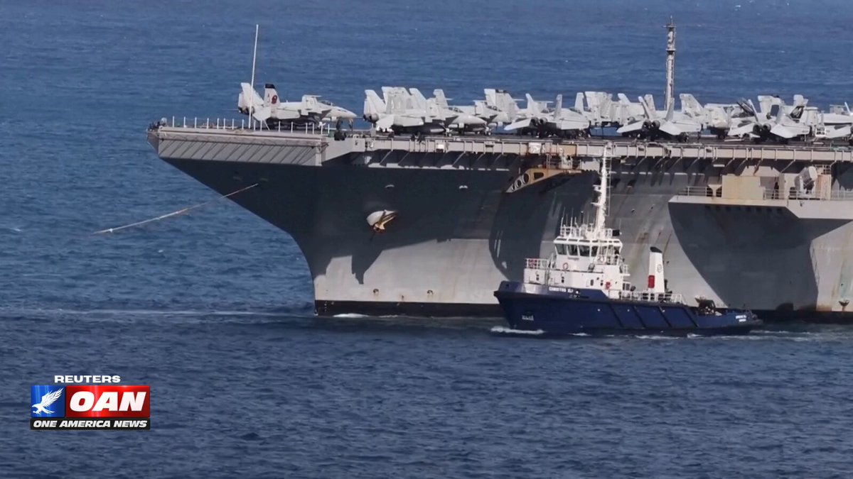 The USS Gerald R. Ford arrives at Souda Bay in Crete, a key hub for Greece. Watch OAN on Spectrum and YouTube TV today for more updates.