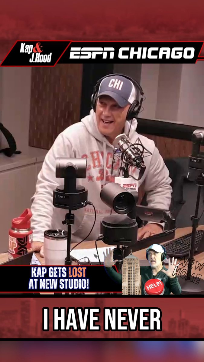 ESPN CHICAGO STARTS A NEW CHAPTER, AT A NEW HOME! But can Kap find his way there?!? David Kaplan x J-Hood #Espnchicago #espn #lost #Chicago