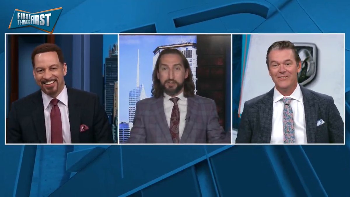 We’re baaaaaaack…. kinda 😅❄️ nick wright | Wildes | Chris Broussard