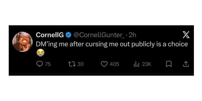 MAYBE if y’all did your jobs the consumer wouldn’t get so upset 🤷‍♂️ Why are the MOST popular demands being ignored? 🚨 CornellG 𝙻𝚎𝚡𝚒𝚎 𝟸𝙺 🤳🏾 #WWE2K26 Bryan Williams #WWE2K26 🚨 #WWE2k26