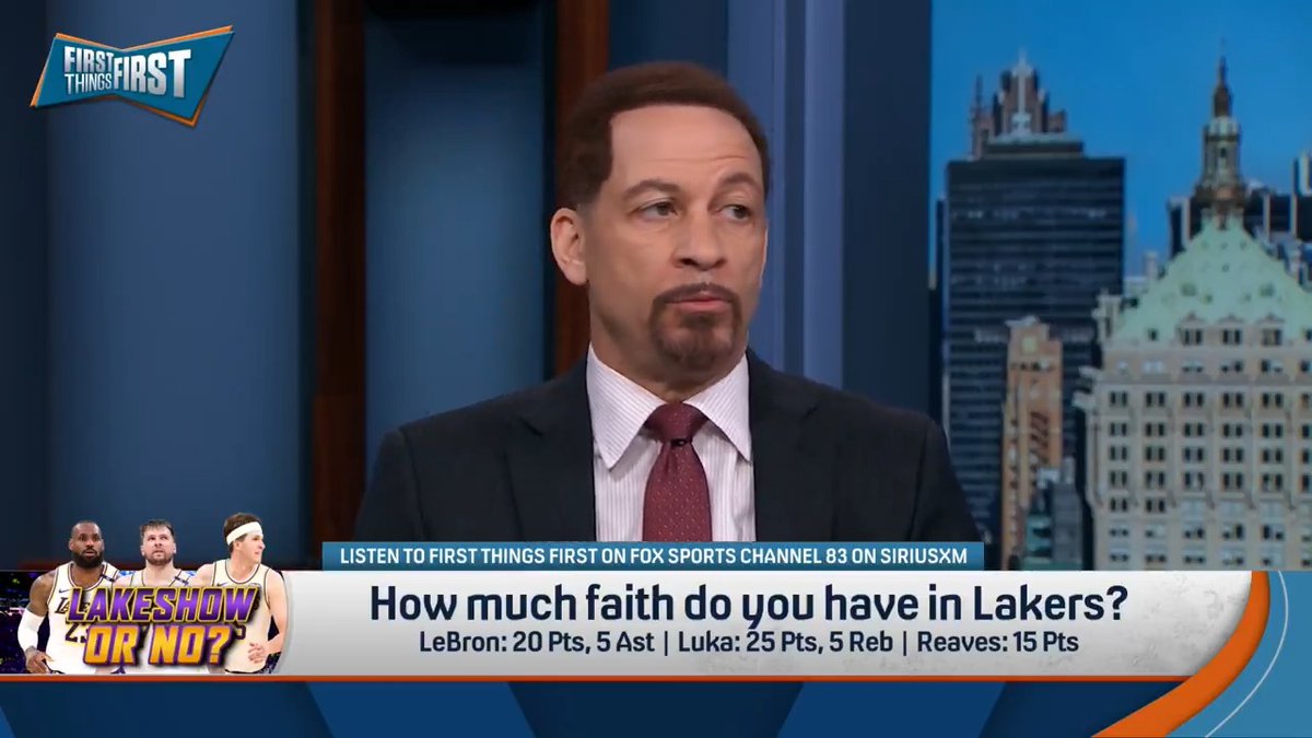 How much faith does Chris Broussard have in the LA Lakers? “None. Zero. As far as winning the championship or getting to the Finals, none.”