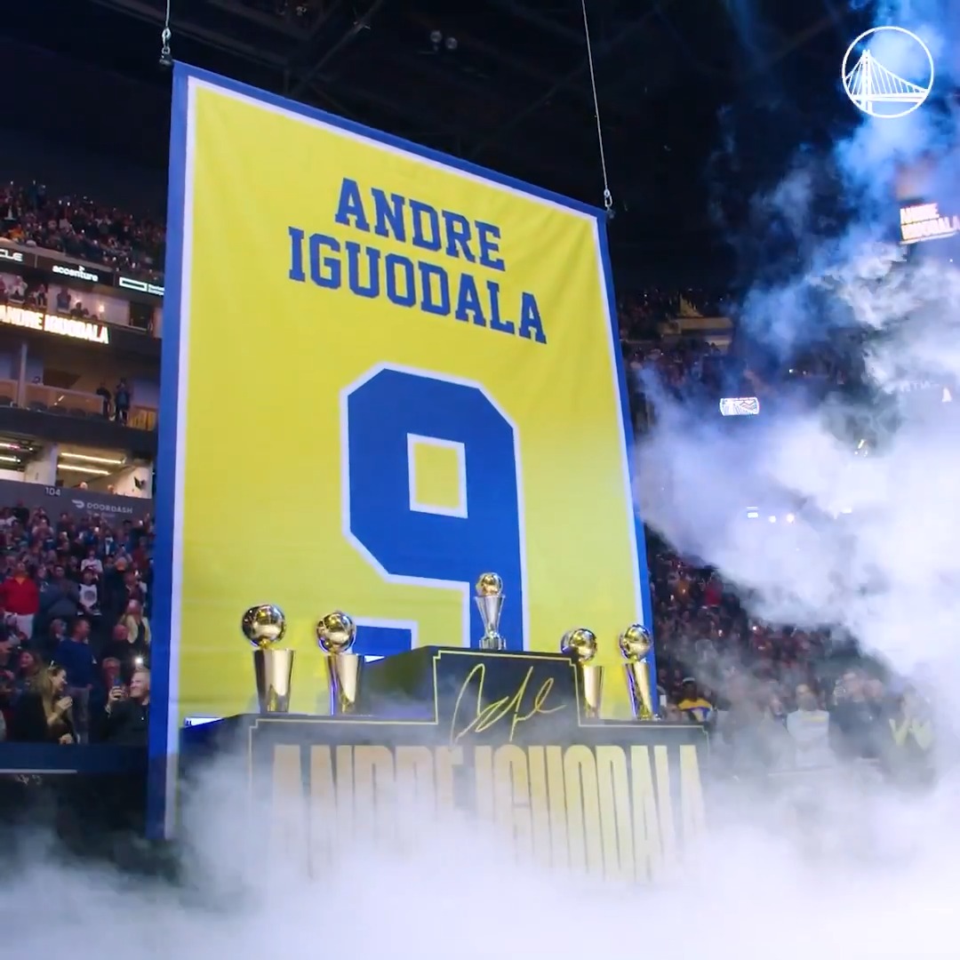 19 seasons. 4x NBA Champion. No. 9, forever in the rafters.