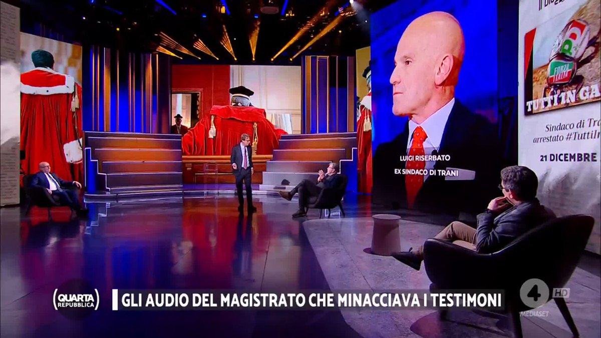 "Ma ti rendi conto? E' uno di noi che vieni messo davanti a un magistrato che ti fa questo?!" #Sansonetti #quartarepubblica