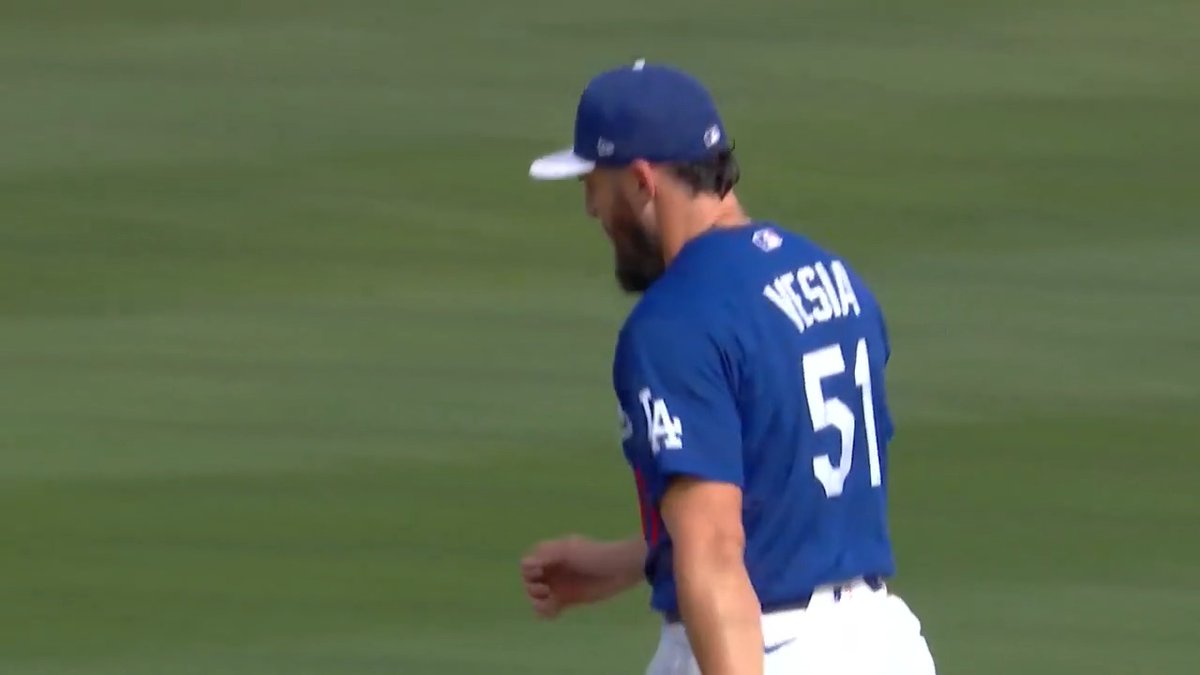 Welcome back, Alex Vesia 💙👏