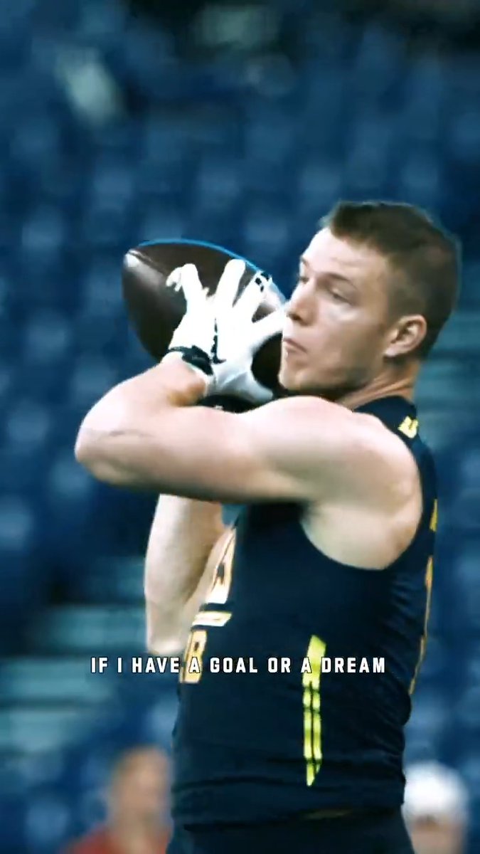 Christian McCaffrey knew that he was destined for greatness from the start 💪 2026 NFL Combine starts Thursday 3pm ET on NFL Network Stream on NFL+