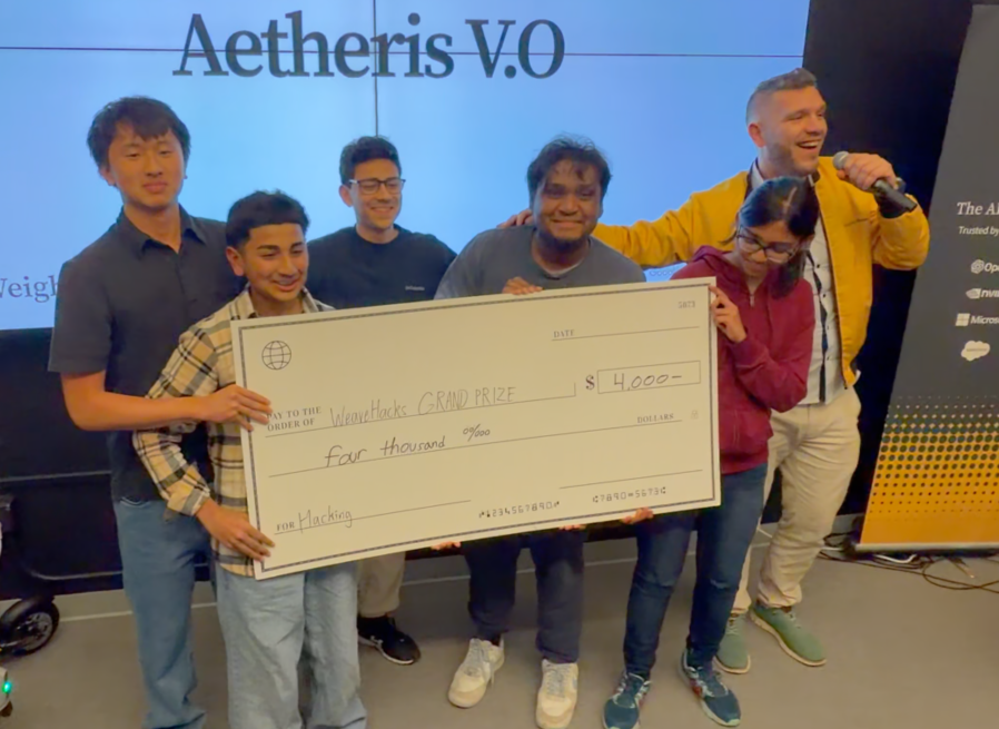 Watch the moment a high schooler and his college teammates found out they won the WeaveHacks 3 grand prize 🏆 They lost at WH1. Won a sponsor prize at WH2. This time: $4K cash + a Unitree Go2 Pro robot. Will they go back to back at WeaveHacks 4?