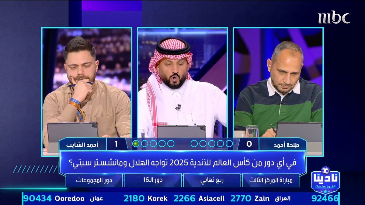 بعد الريمونتادا طلحة أحمد مو مصدق: أنا فزت هيك؟ 😯 #رمضان_يجمعنا مجاناً على MBC شاهد برنامج #نادينا_الفوز_بملعبك يوميا الساعة 1:00 صباحًا بتوقيت السعودية على MBC1 لمتابعة البث المباشر