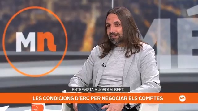 "Necessitem un gest del PSOE que certifiqui que hi ha camí per recórrer amb l'IRPF." Jordi Albert (ERC) insisteix que sense la certesa que Catalunya podrà recaptar aquest impost no hi haurà negociació pressupostària amb la Generalitat #MésNit3Cat