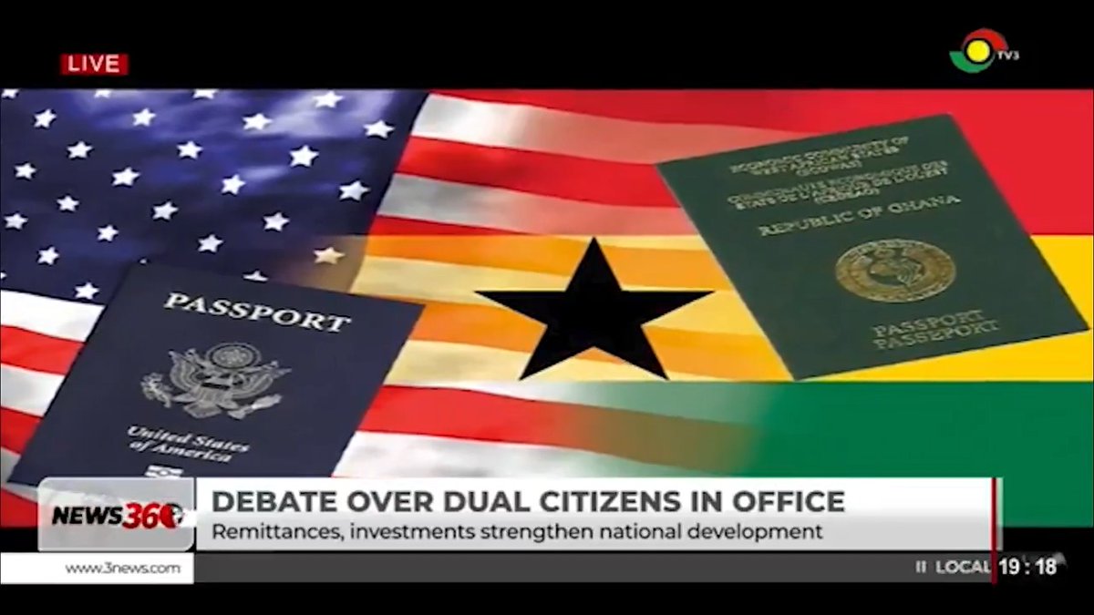 They left Ghana to pursue opportunity abroad, but their ties to home have never weakened. From remittances to investments and expertise, the diaspora remains a vital force in national development. Now, a proposed constitutional amendment could allow these Ghanaians who hold additional citizenship to hold the high office of president and other public offices, sparking a fresh debate about identity, loyalty, and the future of leadership in Ghana. Enyonam Haligah has the rest of the story. #News360 #TV3GH