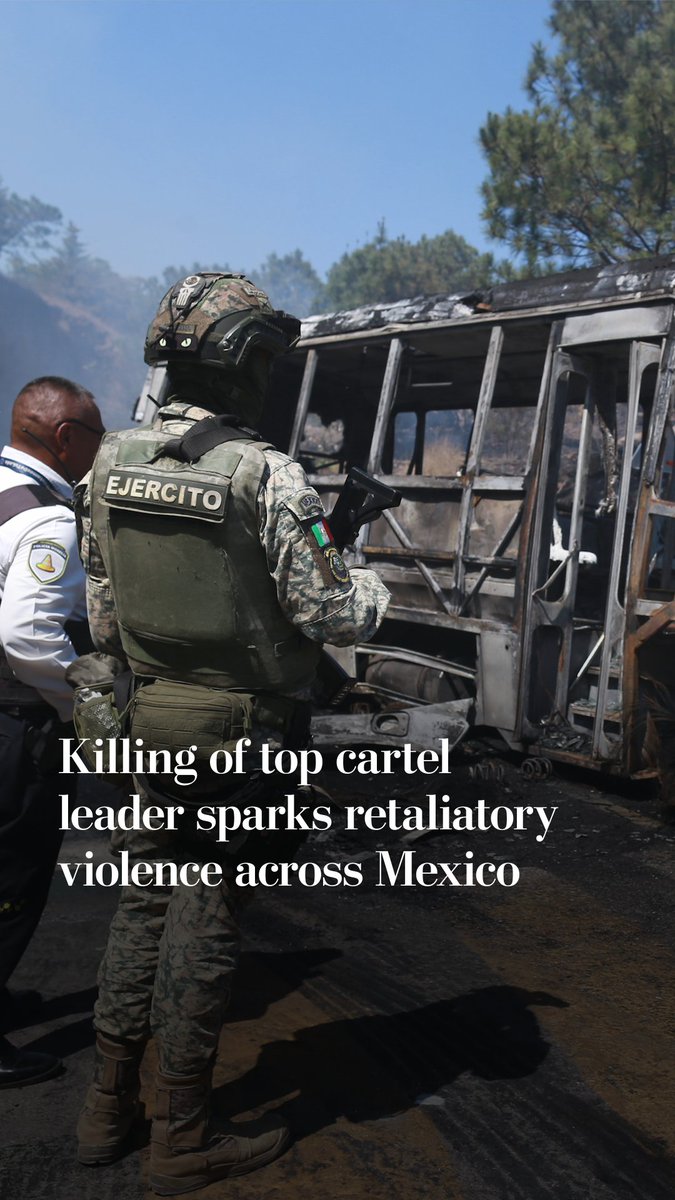 Nemesio Rubén Oseguera Cervantes, known as “El Mencho," was killed by Mexican security forces, Mexican defense officials said, setting off a wave of retaliatory violence across the country.
