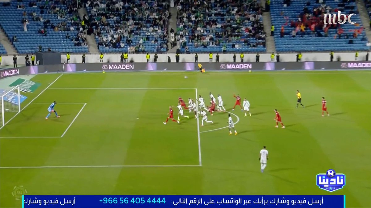 الخبير التحكيمي - فهد المرداسي: الحالات التحكيمية لمباراة ضمك VS الأهلي د 3 و 94 قرار صحيح بإلغاء هدفي ضمك د 63 المفترض بطاقة حمراء للاعب الأهلي توني د 84 المفترض بطاقة حمراء للاعب الأهلي علي مجرشي #رمضان_يجمعنا مجاناً على MBC شاهد برنامج #نادينا_الفوز_بملعبك يوميا الساعة 1:00 صباحًا بتوقيت السعودية على MBC1 لمتابعة البث المباشر