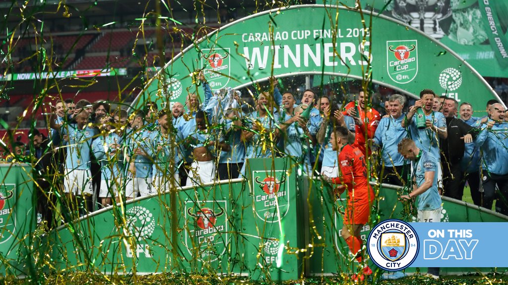 #ManCity won the Carabao Cup vs Chelsea, seven years ago today. 🏆