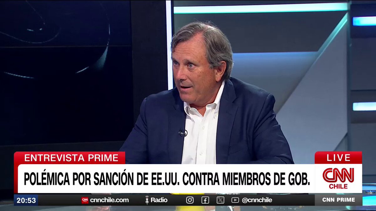 #CNNPrime | Richard Kouyoumdjian, experto en seguridad y vicepresidente de AthenaLab, por polémica con EE.UU.: "Lo más probable es que el segundo cable no va a suceder. Nadie va a derivar tráfico después de esta llamada de atención de EE.UU" 💻
