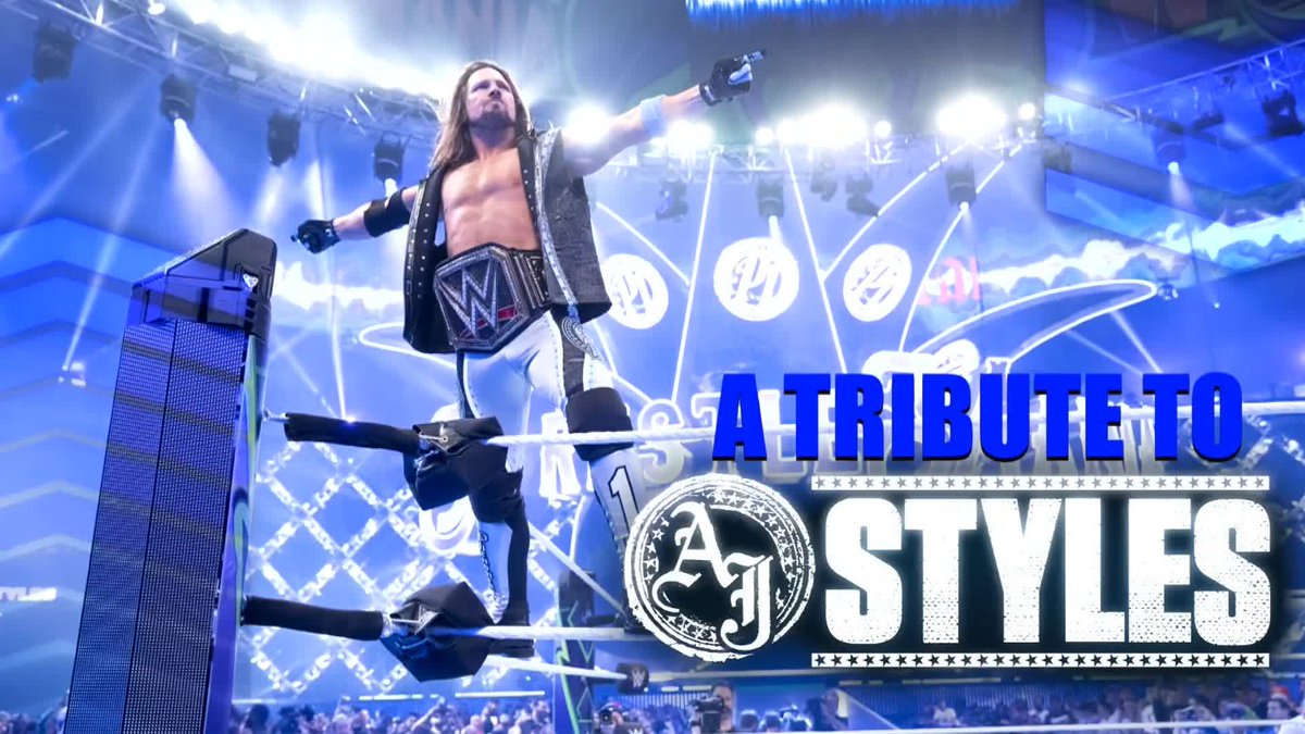 A debut we will NEVER forget! 🤩 AJ Styles