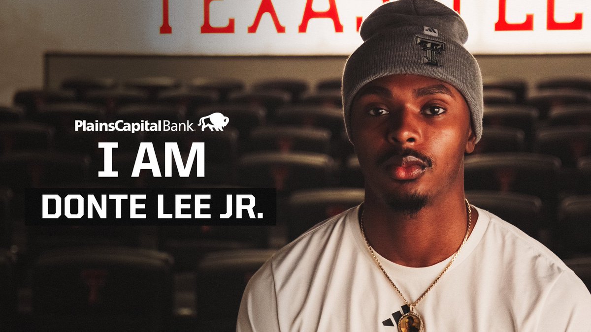 Size, speed, and big-play ability. I Am: Donte Lee Jr. 🎬 Donte Lee Jr | PlainsCapital Bank