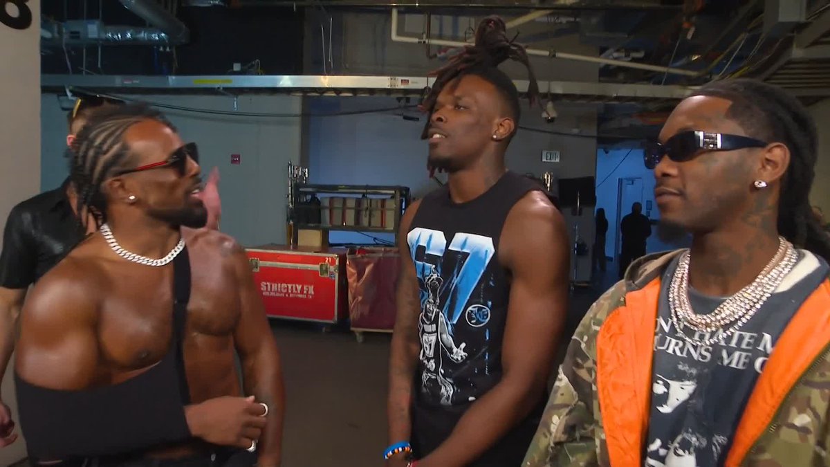 Offset is NOT a fan of The New Day! 😮 Je’Von Evans is on the same page!