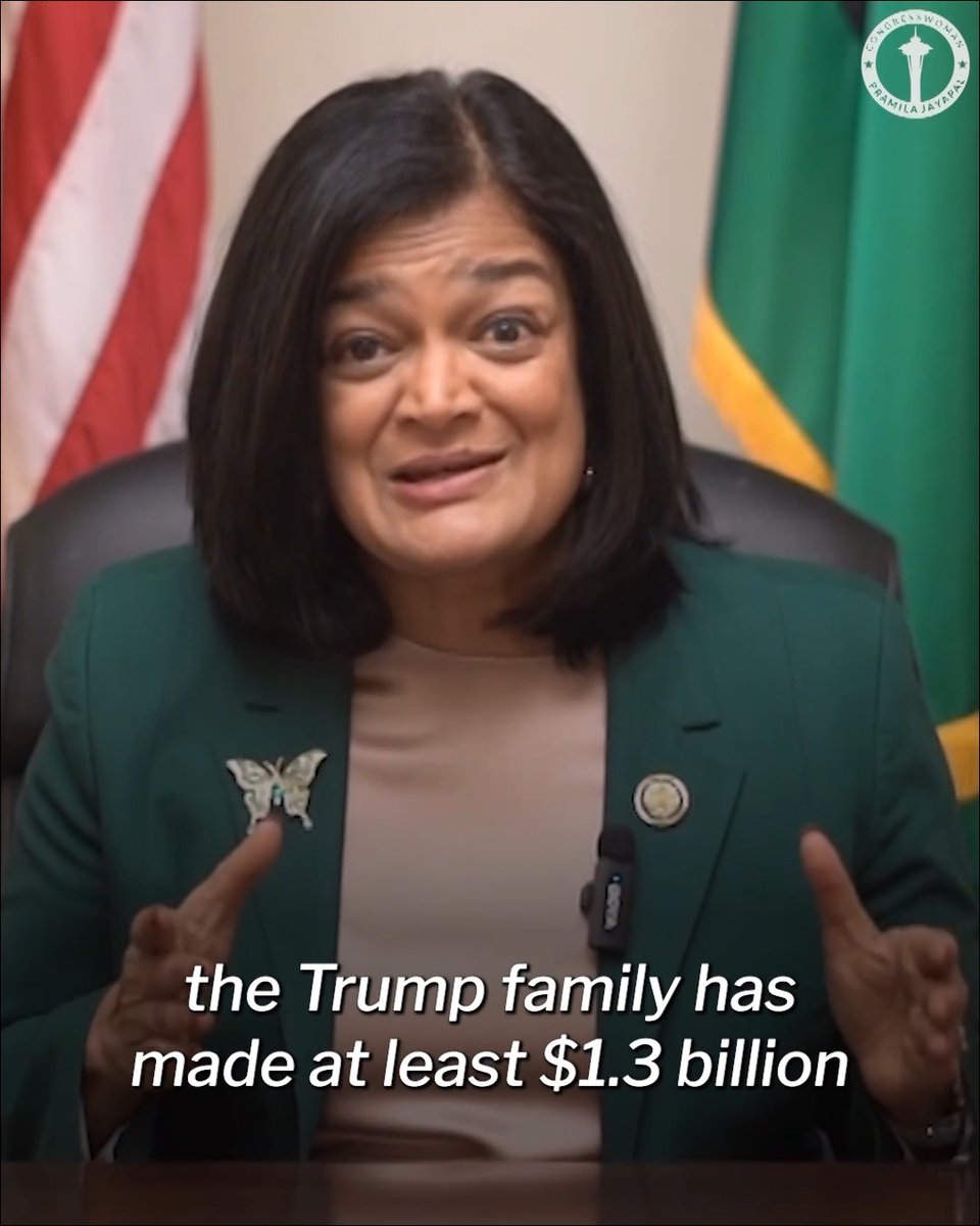From hotels and golf courses abroad to pushing his TrumpCoin — Trump has profited more than $1.8 BILLION since coming into office. Donald Trump is using this presidency to make himself even richer. The corruption needs to end.