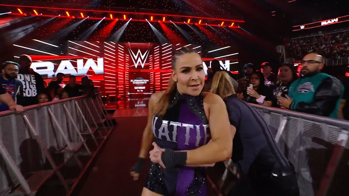 OH MY 😱 Nattie just TOOK OUT MAXXINE DUPRI!