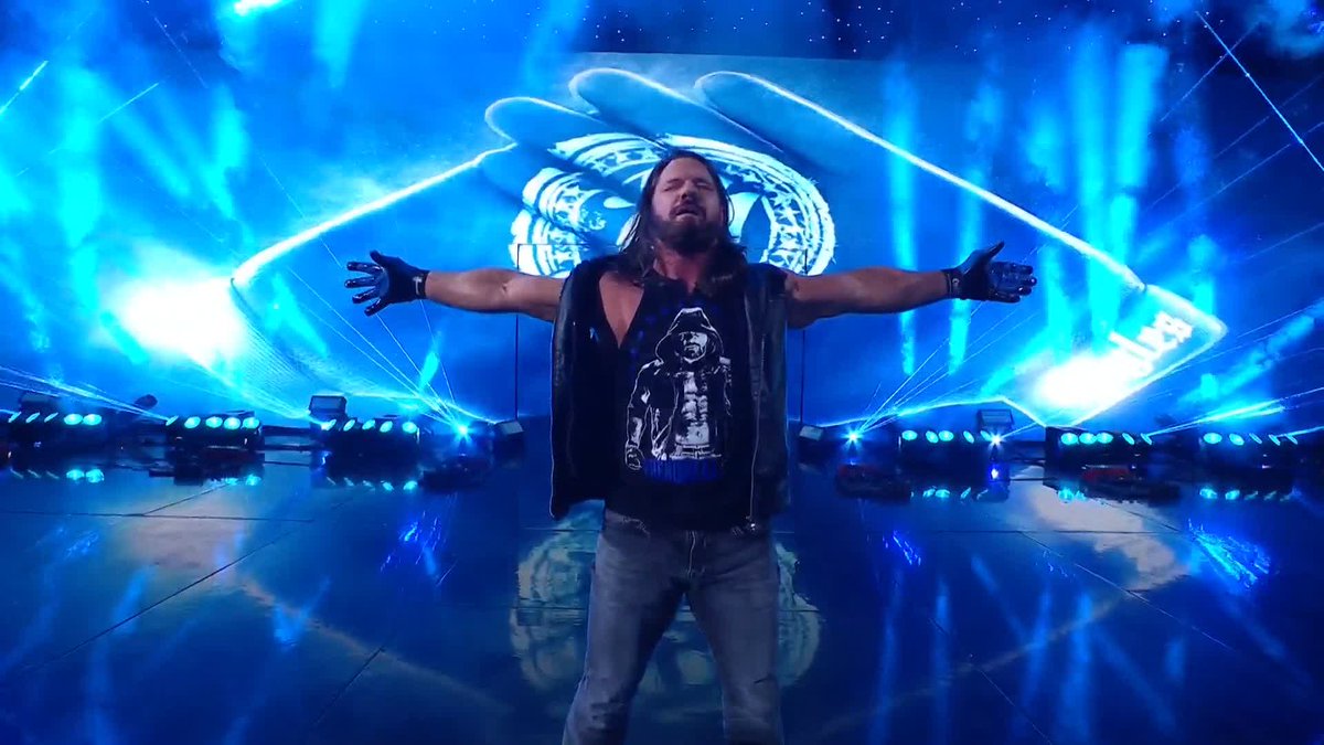 Now THAT'S how to make an entrance! 👊 AJ Styles