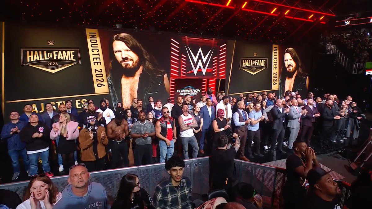AJ Styles será parte del Salón de la Fama de WWE de la Clase 2026 🙌 #WWERaw