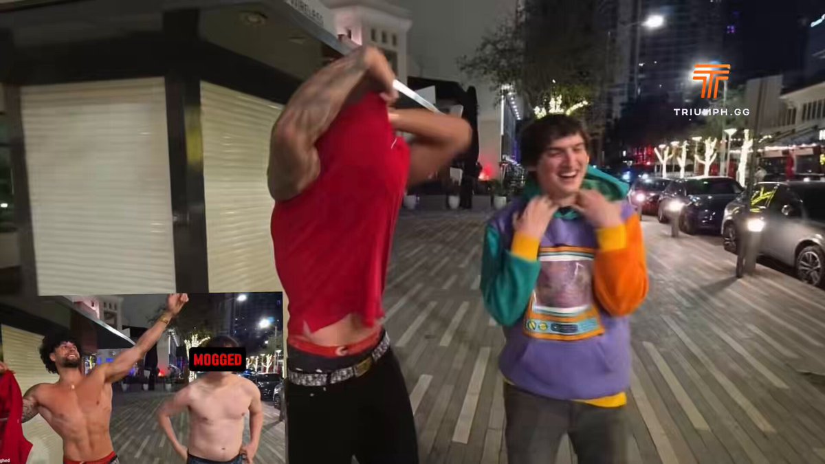 Number 1 jester maxer Action man on Kick gets brutally mogged by an Unkown Terra mogger in Brickell Miami