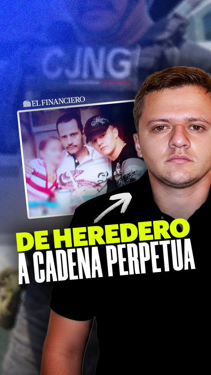 💥 El Menchito, hijo de ‘El Mencho’, iba a heredar el CJNG, pero cumple cadena perpetua en EU por narcotráfico y crimen organizado, lejos del poder y del cártel.
