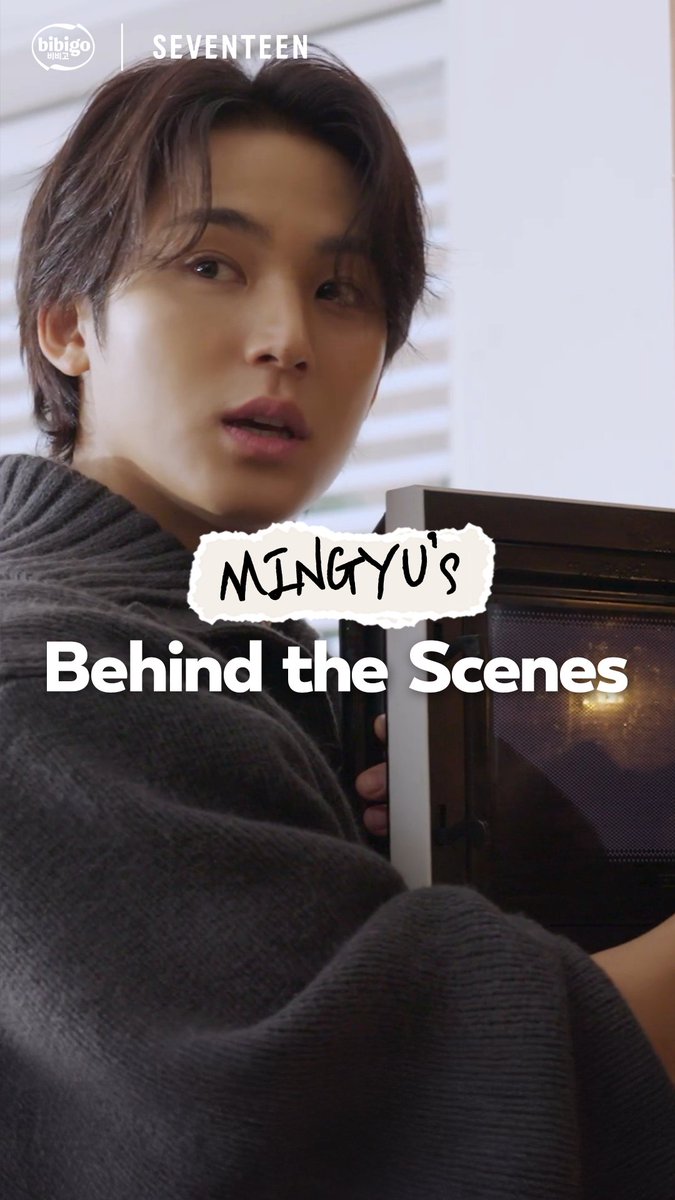 Behind-the-scenes unlocked ✨ MINGYU’s reactions between the Exclusive here👀 #bibigo_SEVENTEEN #TasteWhatsBeyond #SEVENTEEN #bibigo #LiveDelicious #MINGYU