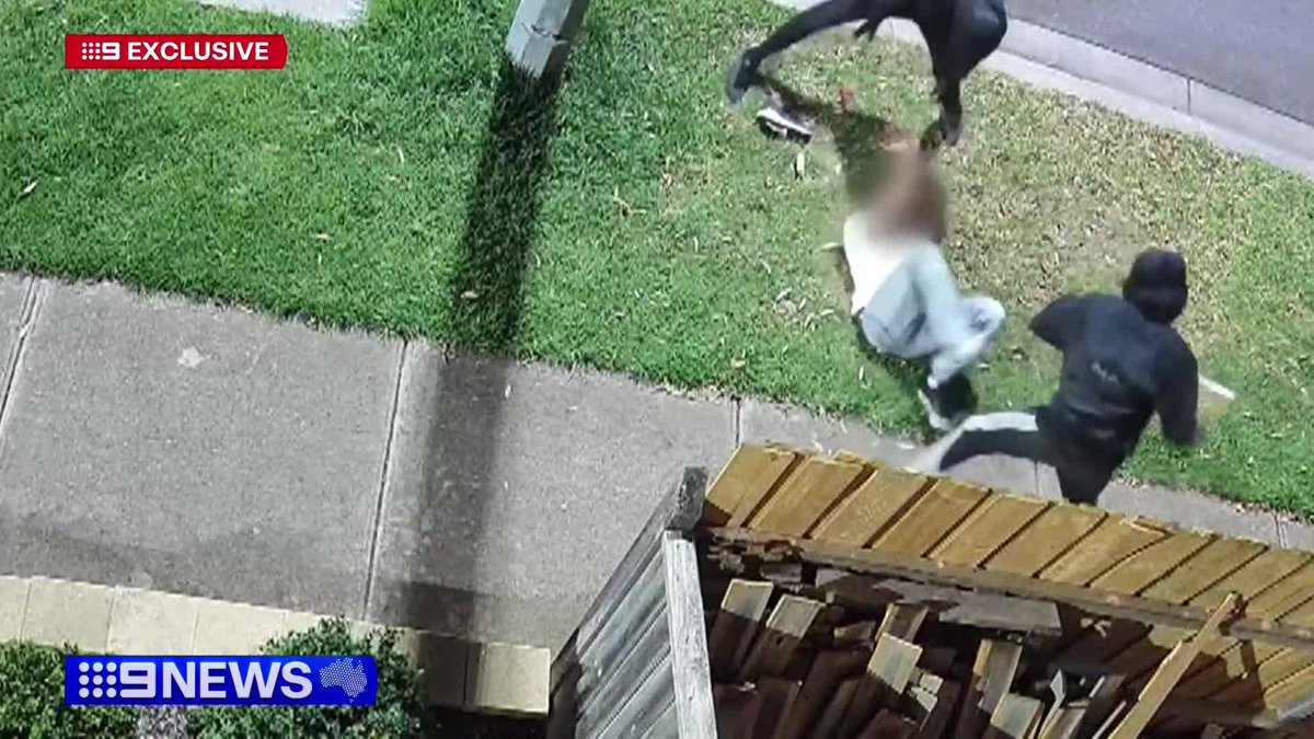 #EXCLUSIVE: A man is lucky to be alive after he was stabbed and beaten with a hammer, metres from his Point Cook home. #9News spoke to his terrified family, who have no idea why he was targeted. Amber Johnston
