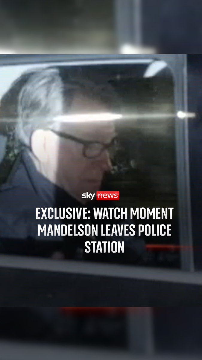 🇬🇧 The same Peter Mandelson who allegedly shared sensitive intel to Epstein is now free on bail. Arrested, questioned, and now free. Power clearly comes with its own set of rules.