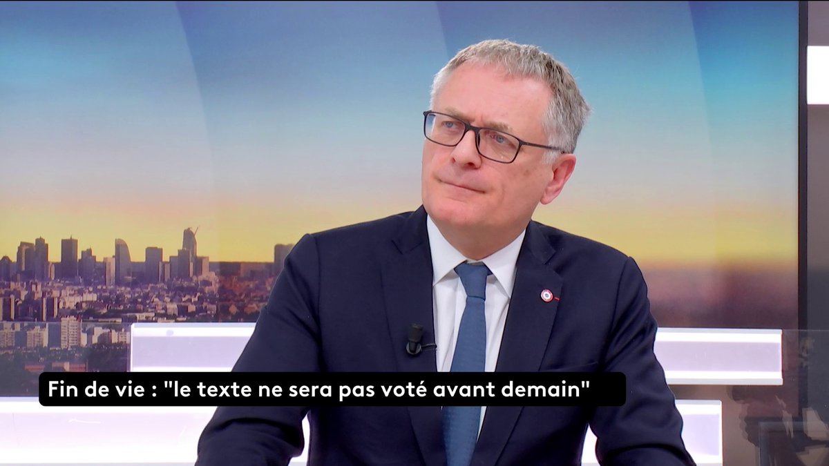 🔴 🗣 "J'ai connu des demandes d'euthanasie dans ma vie, toutes ont disparu quand on apportait une réponse au patient ou à sa famille", affirme le député LR et chef des urgences à l'hôpital Pompidou à Paris, Philippe Juvin, opposé au texte sur l'aide à mourir. #canal16
