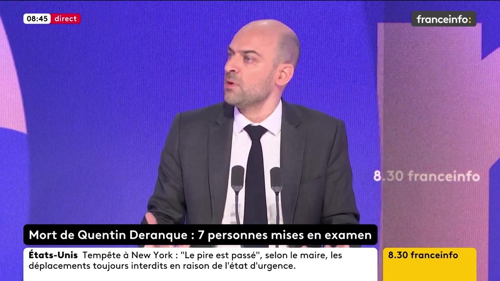🔴Mort de Quentin Deranque ➡️"J'ai été choqué par l'irresponsabilité de certaines forces politiques, en l'occurrence à l'extrême gauche, mais l'extrême droite n'est pas étrangère à un certain nombre de violences politiques qui ont endeuillé notre pays [...]", dit Jean-Noël Barrot
