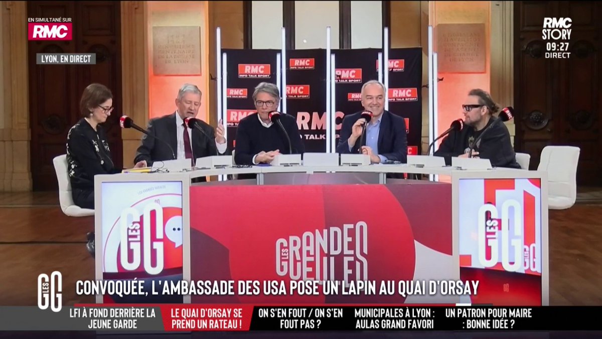 🫢 Emmanuel de Villiers clash le ministre des affaires étrangères, Jean-Noël Barrot 🗣️ Emmanuel de Villiers : "Charles Kushner a roulé sa bosse. Il ne se fait pas convoquer par un nain de jardin, comme ça, pour un truc complètement inutile" #GGRMC