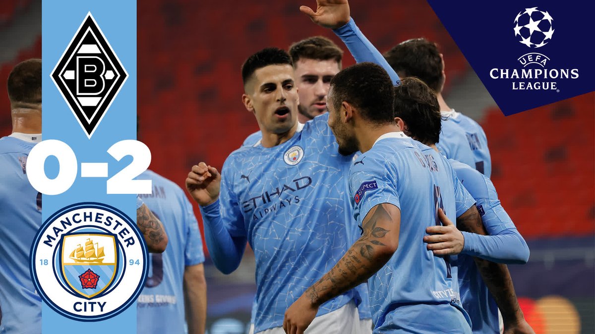 #OnThisDay: Borussia Mönchengladbach 0-2 #ManCity [2021] ⚽️ [29'] Bernardo Silva ⚽️ [65'] Gabriel Jesus