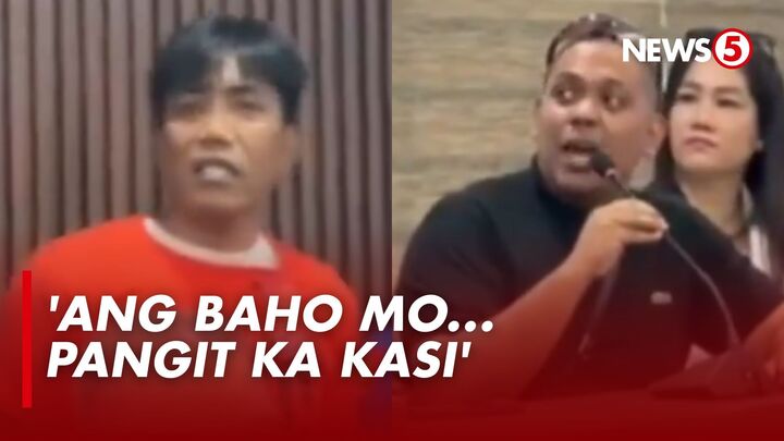 'TOTOONG ANG BAHO MO SA PERSONAL... PANGIT KA KASI' Nagkaharap ang mga content creator na sina Makag*go at Norman Mangusin, na mas kilala bilang Francis Leo Marcos, sa isinagawang press conference ng Philippine National Police-Criminal Investigation and Detection Group (PNP-CIDG) ngayong Martes, Feb. 24. Kasunod 'yan ng pag-aresto kay Mangusin sa bisa ng arrest warrant na inilabas ng Parañaque Regional Trial Court (RTC) Branch 294 dahil sa reklamong 12 counts ng unjust vexation in relation to violation with Anti-Cybercrime Act. For more latest stories, visit us at