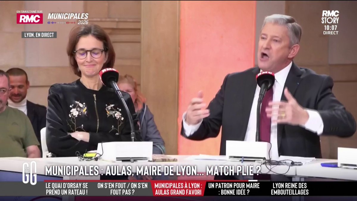 💥 Emmanuel de Villiers clash l'actuel maire de Lyon, Grégory Doucet Emmanuel de Villiers : "J'espère qu'il se fera ramasser dans le débat ce soir. Avant d'être lyonnais, il était à Kathmandou, alors pourquoi n'y retournerait-il pas pour chanter..." 🎶 #GGRMC
