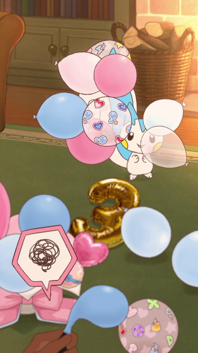Pachirisu, we need those balloons! 😅🎈 3 days until #PokemonDay!