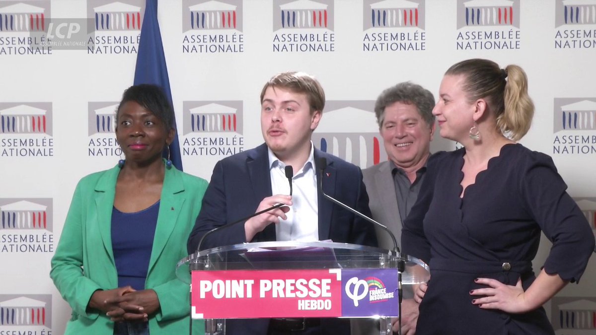 Filtrage des médias lors d'une conférence de presse LFI : "A chaque fois qu'on fait des plateaux chez vous, c'est la garde à vue permanente, avec des questions insidieuses, mensongères", justifie Louis Boyard. Avant de juger qu'il faut laisser de la "place" aux "nouveaux médias".