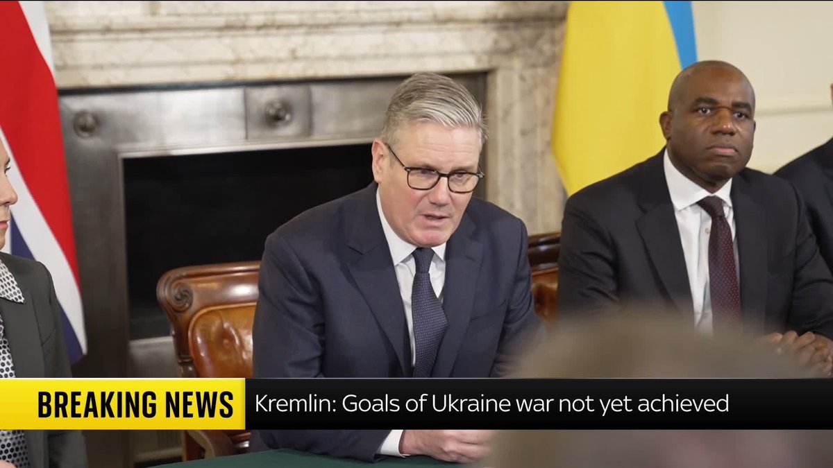 Prime Minister Sir Keir Starmer starts his cabinet meeting by marking the fourth anniversary of the Ukraine War. Read more: 📺 Sky 501, Virgin 602, Freeview 233 and YouTube