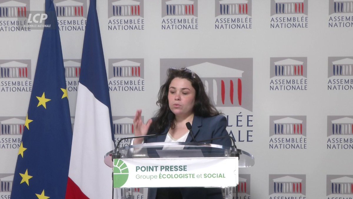 #PPE : "Nous allons voter la motion de censure" déposée par la France insoumise, déclare Léa Balage El Mariky. #DirectAN
