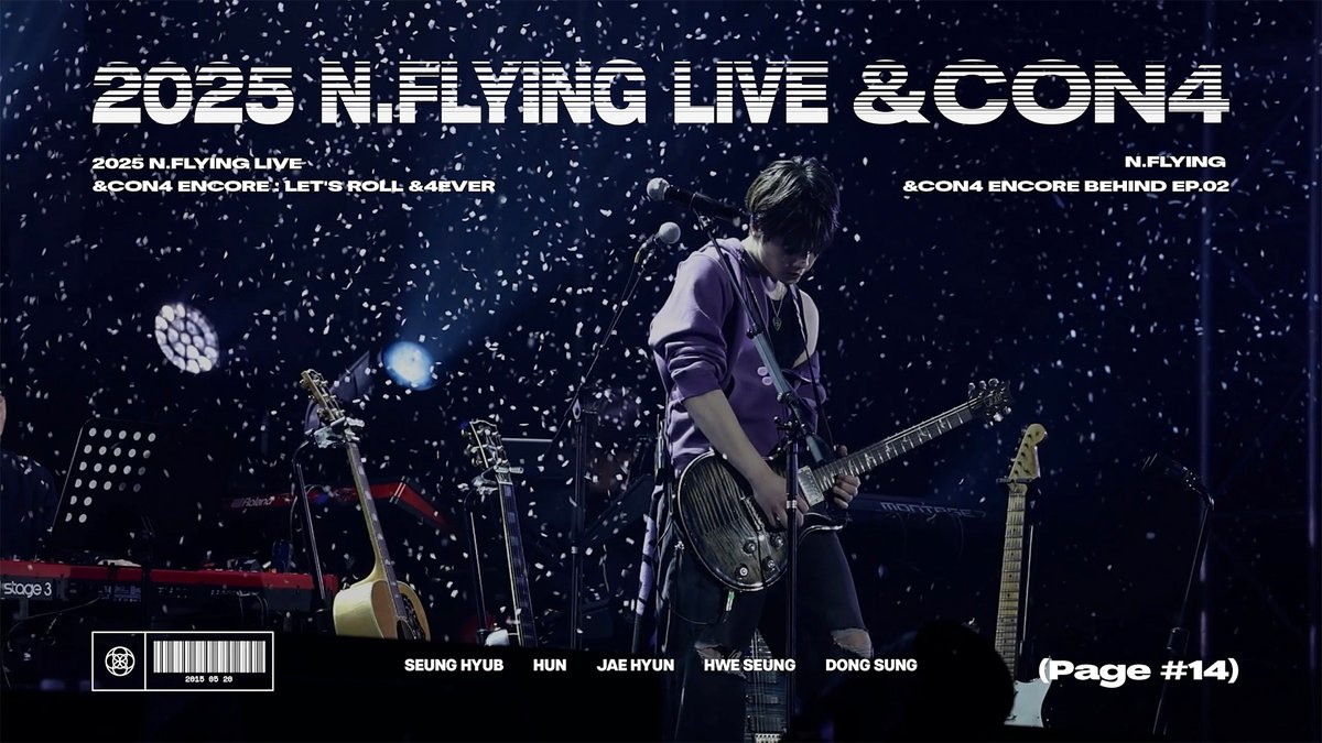 2025 N.Flying LIVE โ&CON4 ENCORE : Let's Roll &4EVERโ BEHIND Ep.02 โก #NFlying #์ํ๋ผ์ #์์ฝ #์ํฌ์๋ฒ #Lets_Roll_4EVER