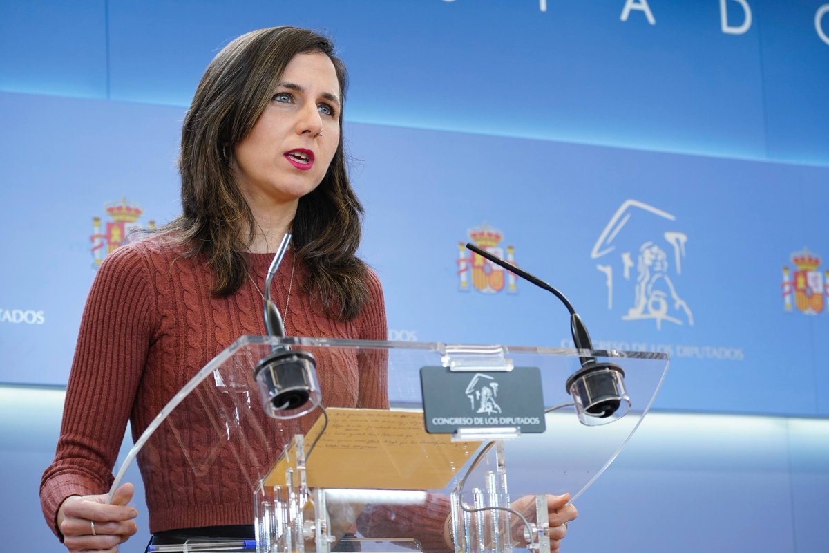 Recordamos a las 14 mujeres y niñas que han sido asesinadas por hombres este 2026, uno de los peores arranques de año en violencia machista que se recuerdan. Basta ya de negacionismo machista y de meter el feminismo en un cajón. 🎥 Ione Belarra
