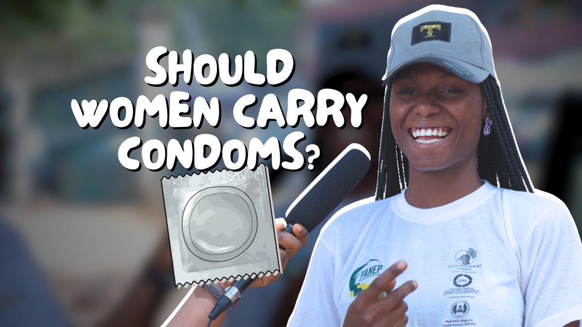 Should women carry condoms? We took this question to the streets. Beyond opinions, condoms remain one of the most accessible ways to prevent STIs and unplanned pregnancies, protecting health, education, and futures. Watch and share your thoughts?