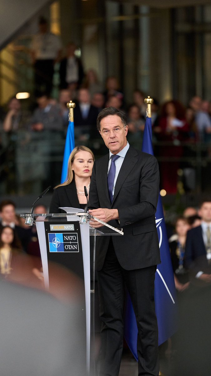 ❝NATO stood with Ukraine from the beginning. We stand with you today. And we will stand with you throughout the challenges ahead.❞ — Mark Rutte | #StandWithUkraine 🇺🇦