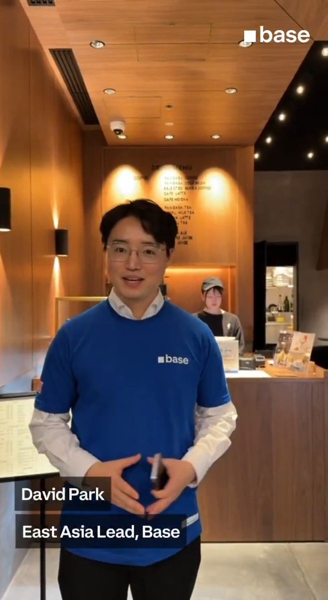 USDC payments are live in Tokyo, Japan. This marks the first real in-store USDC payment on Base in East Asia. Feb 24–Mar 2 at Pangaea Cafe in Shibuya, in collaboration with MynaWallet, Digital Garage (PG), and JCB (card network). Customers scan a QR code in the BaseApp to pay USDC on Base, while merchants settle directly in JPY. マイナウォレット is Base Japan’s flagship project and a Base Batches 002 finalist, with native KYC integration via Japan’s My Number Card. Base is accelerating global money movement across 32 countries with 16 compliant stablecoins. When stablecoins settle locally in real time, payments stop being foreign — they become native infrastructure.