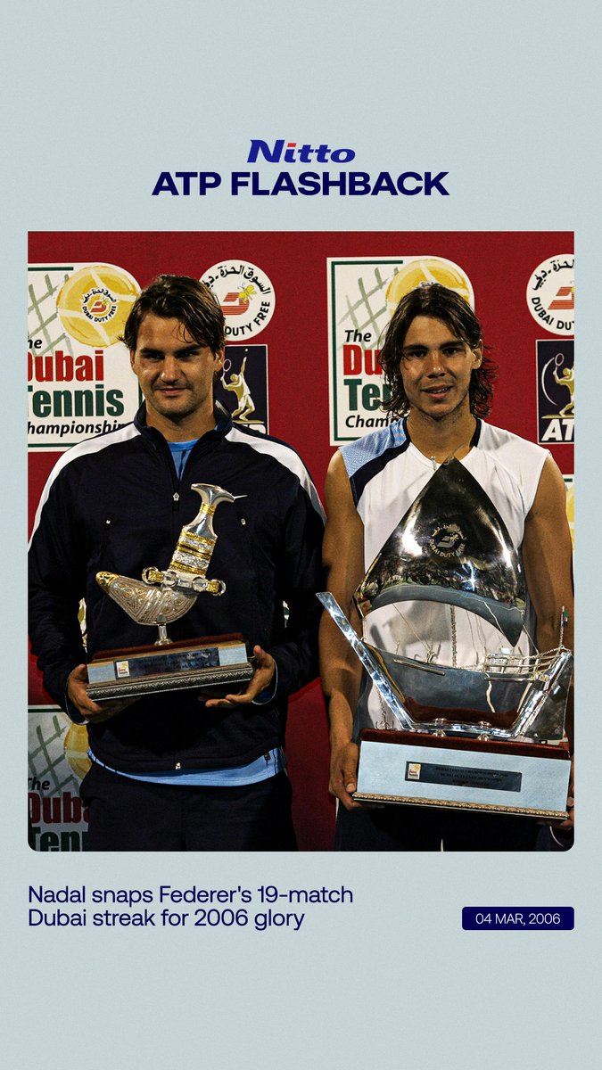 When Fedal went head-to-head in Dubai #NittoATPFlashback | #Partner