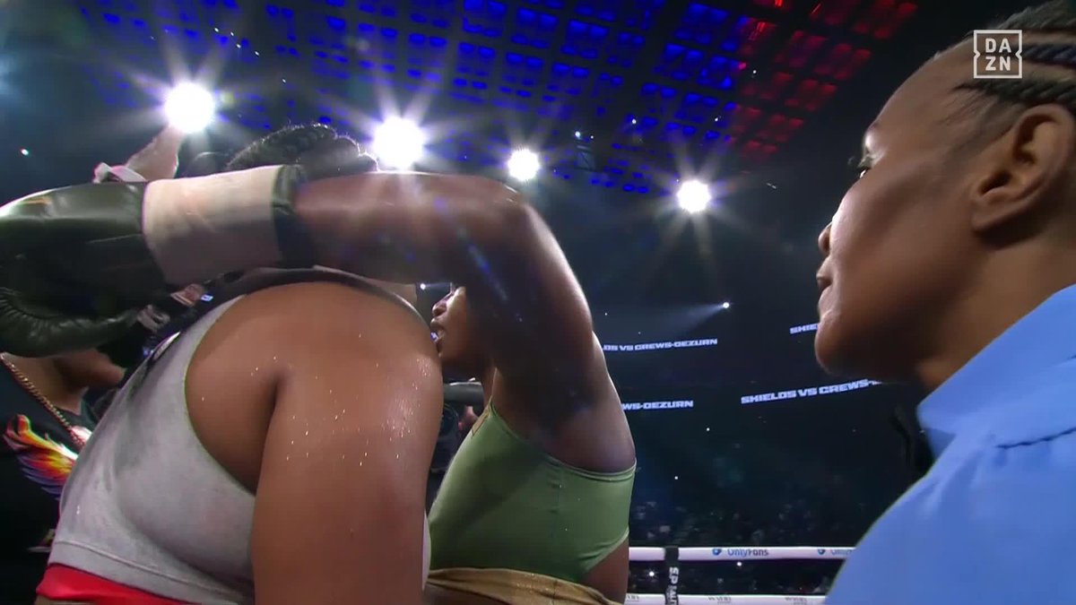 Franchon Crews made it clear today that this moment was out of HURT. She made it clear her and Claressa are NOT friends anymore and this whole fight week was a betrayal.
