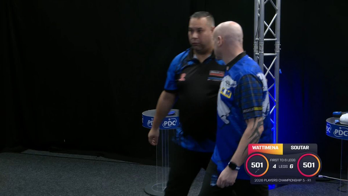 SOOTS BEATS WATTIMENA! Alan Soutar is the first player to advance on Streaming Board Two, beating Jermaine Wattimena 6-4 in a contest that featured both quality and questionable decisions! 📺 #PC5