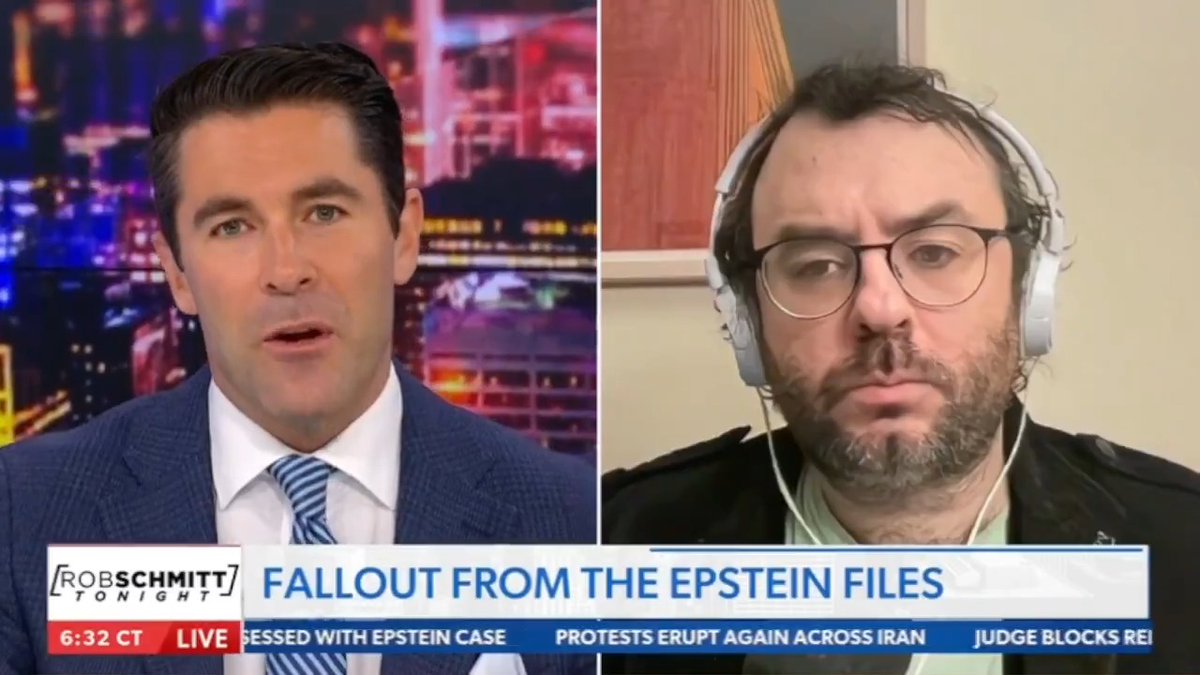Me on NEWSMAX last night with Rob Schmitt discussing the REAL COVERUP in the "Epstein Files"