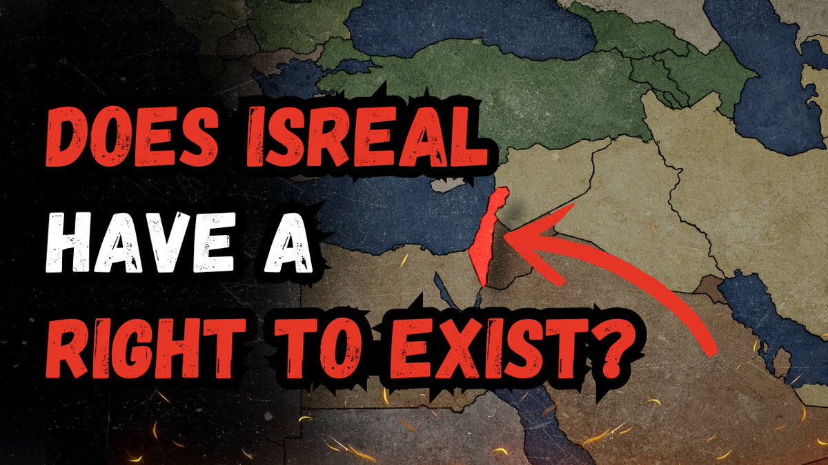 No nation has the “RIGHT” to exist… including ISRAEL
